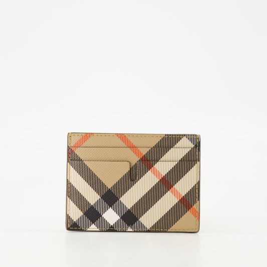 Sandon Check Card Holder